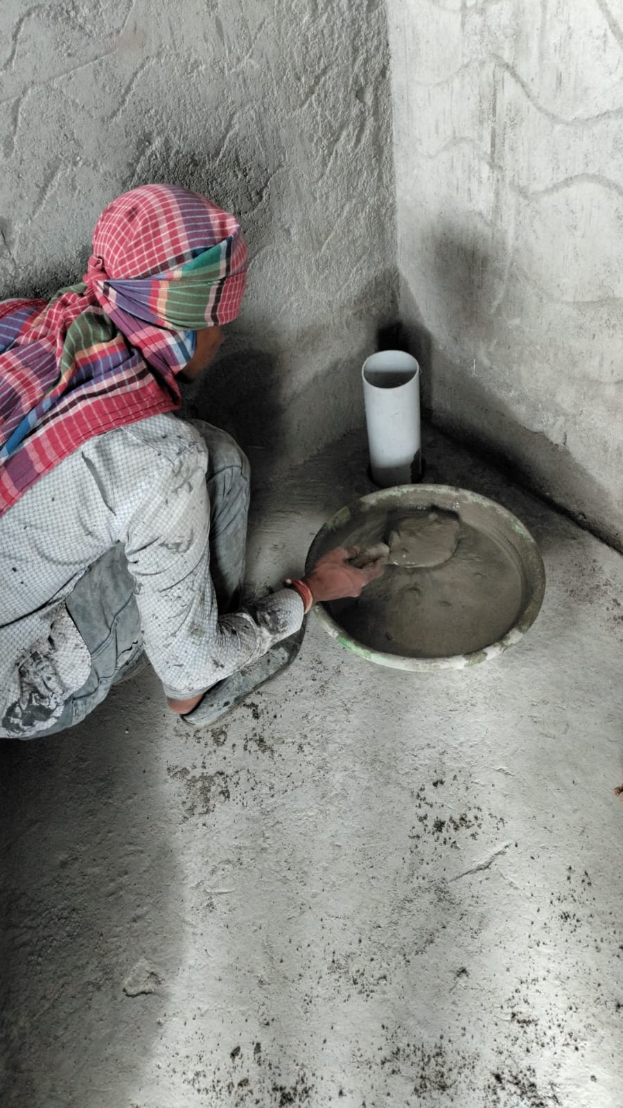 Core Cut Pipe Grouting